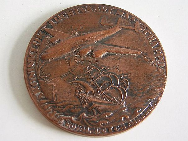Medal 30 years KLM – (4597)